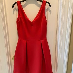 Anthropology Ali Ro red dress
